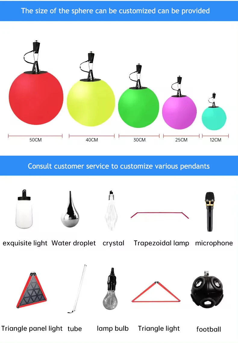 eclipse lights led ball dmx 512 switch led kinetic ball colorful  LED Kinetic Lights lift ball with led lifting system
