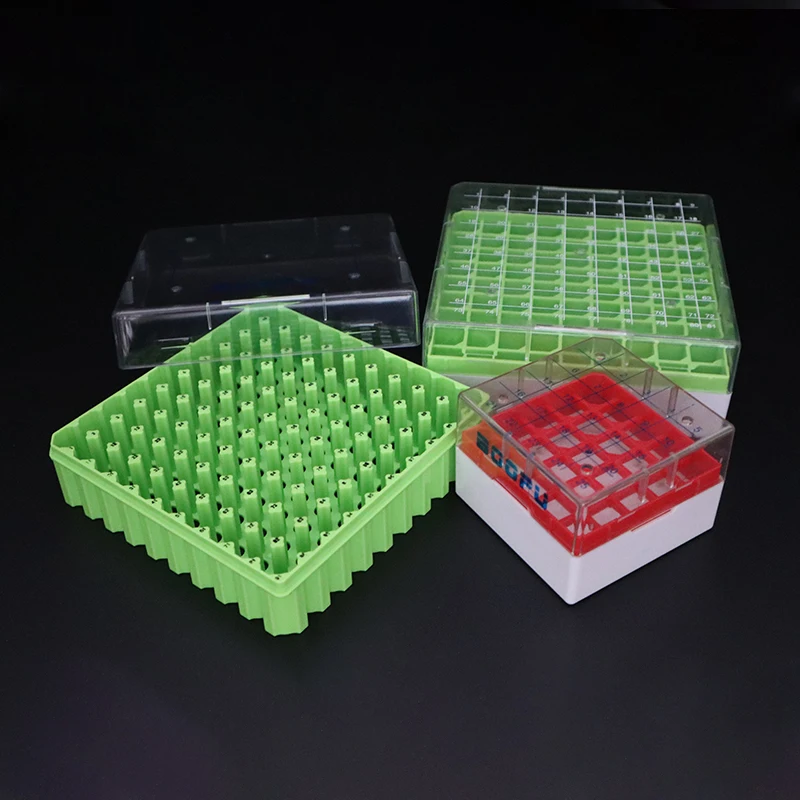 WholesalePlastic Cryobox PC PP Freezing Tube Cryogenic Storage Cryo Vial Box