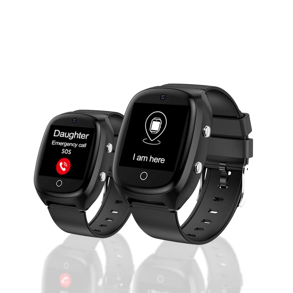 Security Solutions 4g Tracker Elderly Gps Watch Gps Call SmartWatch Location  Fall Detection Monitor Smart Watches Senior VD300