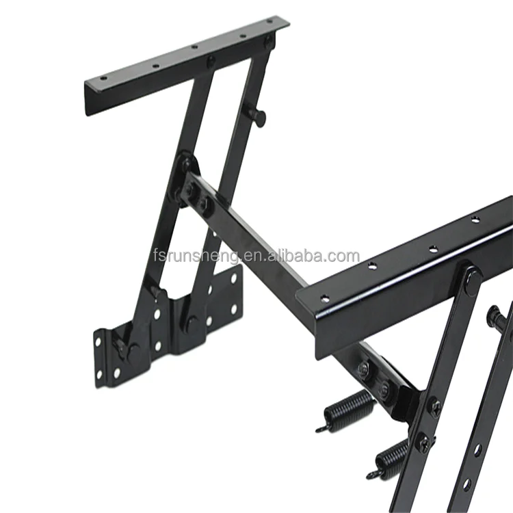 Small Furniture frame Closing Folding Table Mechanism Table Hydraulic mechanism