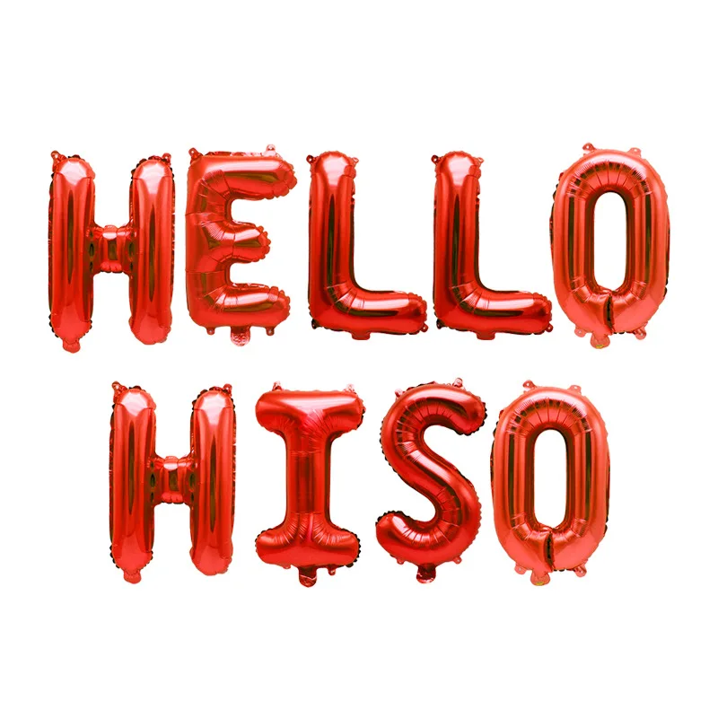 Wholesale A-Z Small Letter Aluminum Foil Globos 16 Inch Alphabet Letters Balloons For Party Decor