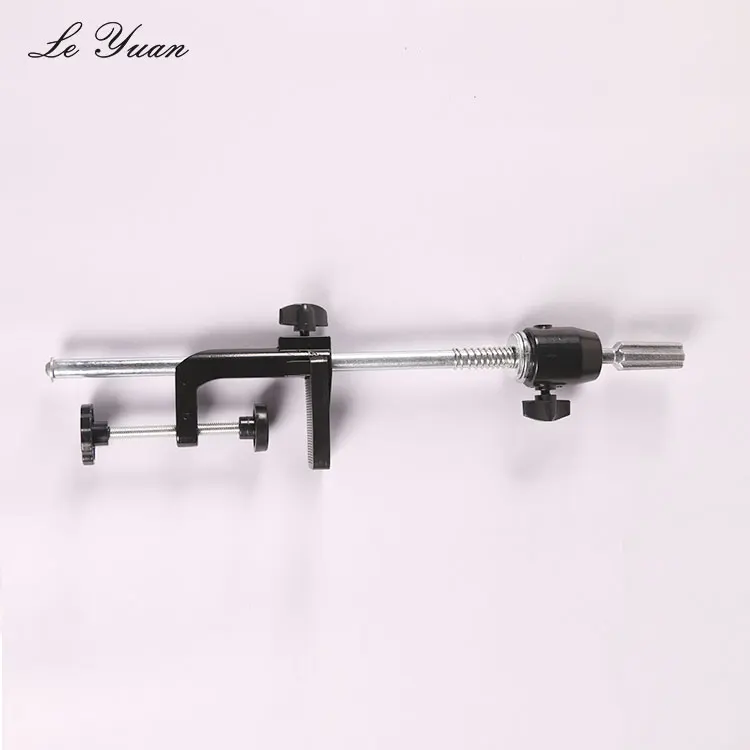 Black Heavy Duty Adjustable Hair Mannequin Stand Metal Wig Tripod Stand For Canvas Block Wig Head Stand Holder