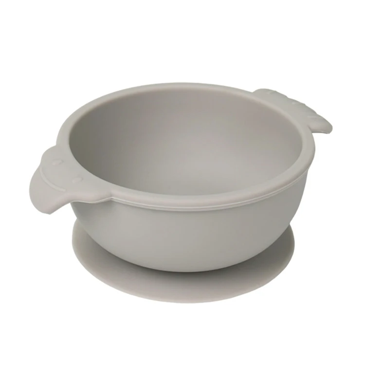 Newborn baby divided parts plate suction spoon bowls feeding gift set