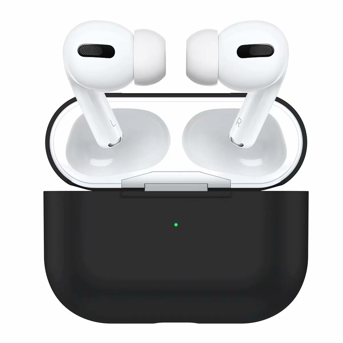 Мягкий силиконовый чехол для Apple Airpod противоударный AirPod чехлы наушников ультра тонкий