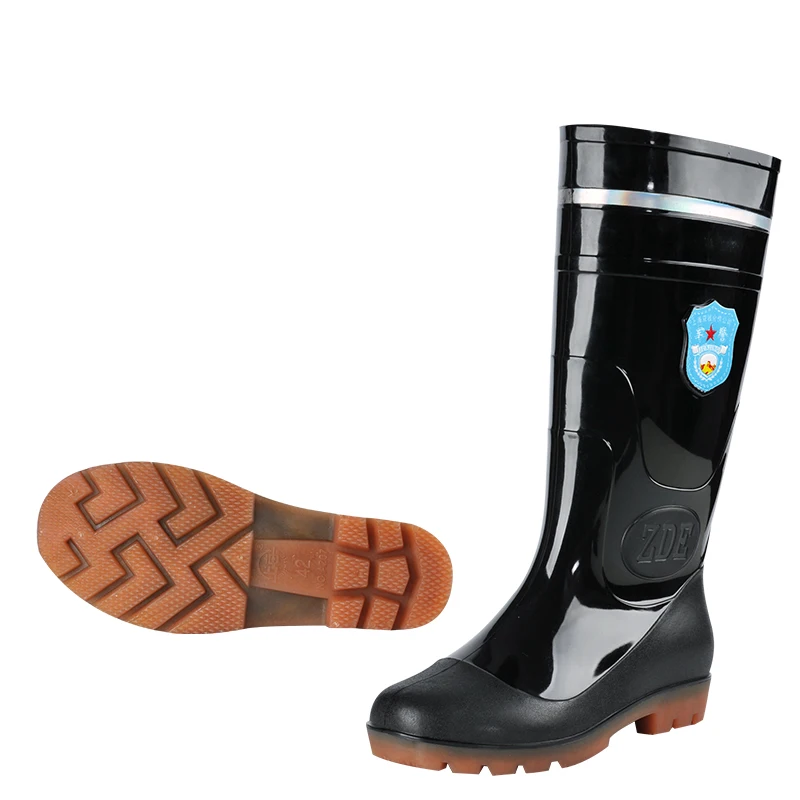 Светоотражающая обувь из пвх, светящаяся в темноте, резиновая прозрачная водонепроницаемая мужская обувь для дождя на заказ