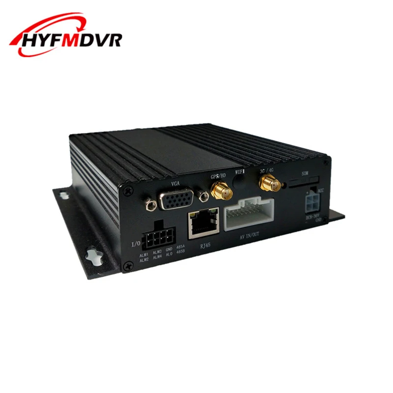 Мобильный видеорегистратор HYF H.264 AHD 1080P, 4 канала, SD-карта, с GPS 3G 4G для автомобиля, налог, грузовика, школьного автобуса