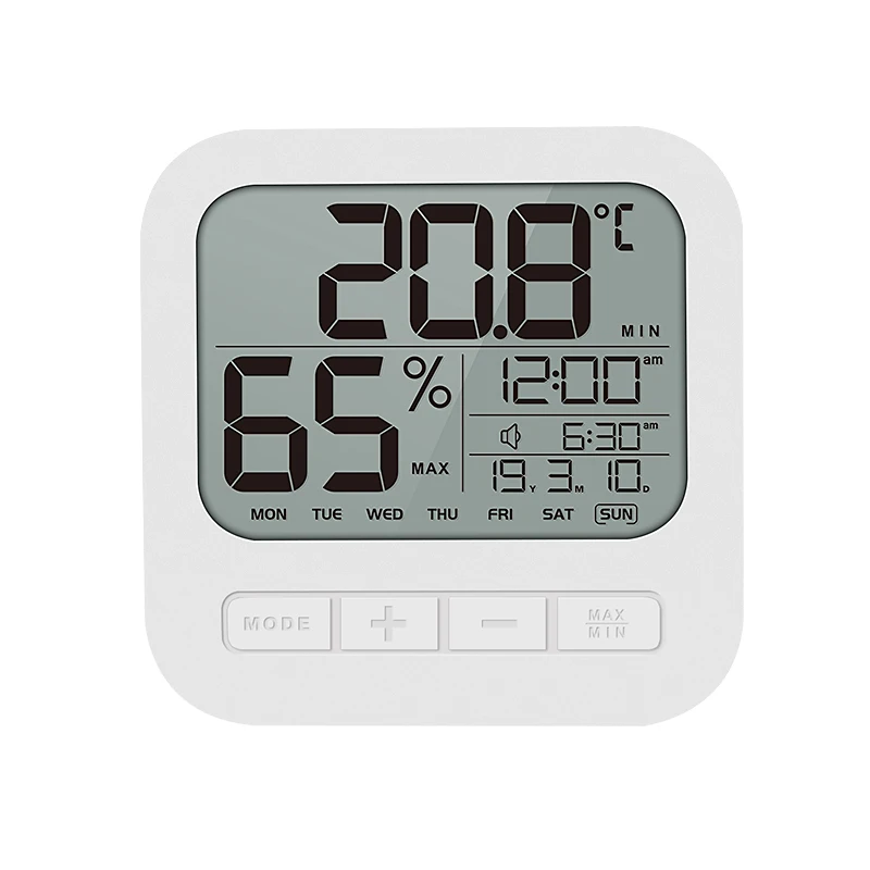 2022 Wholesaler Digital Small Smart LCD Wall Alarm Clock for Kitchen Home Decoration