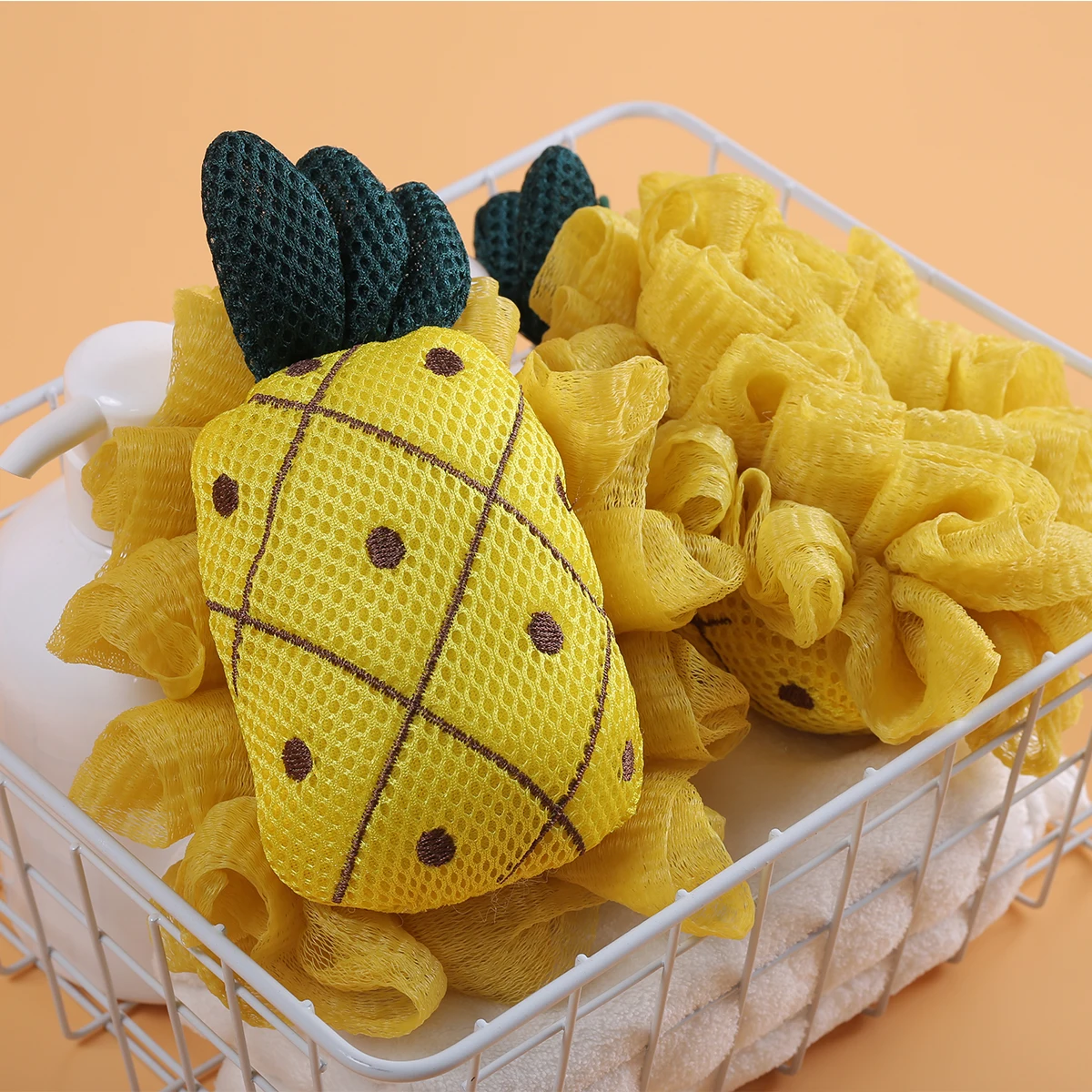 Детская губка для отшелушивания сердца