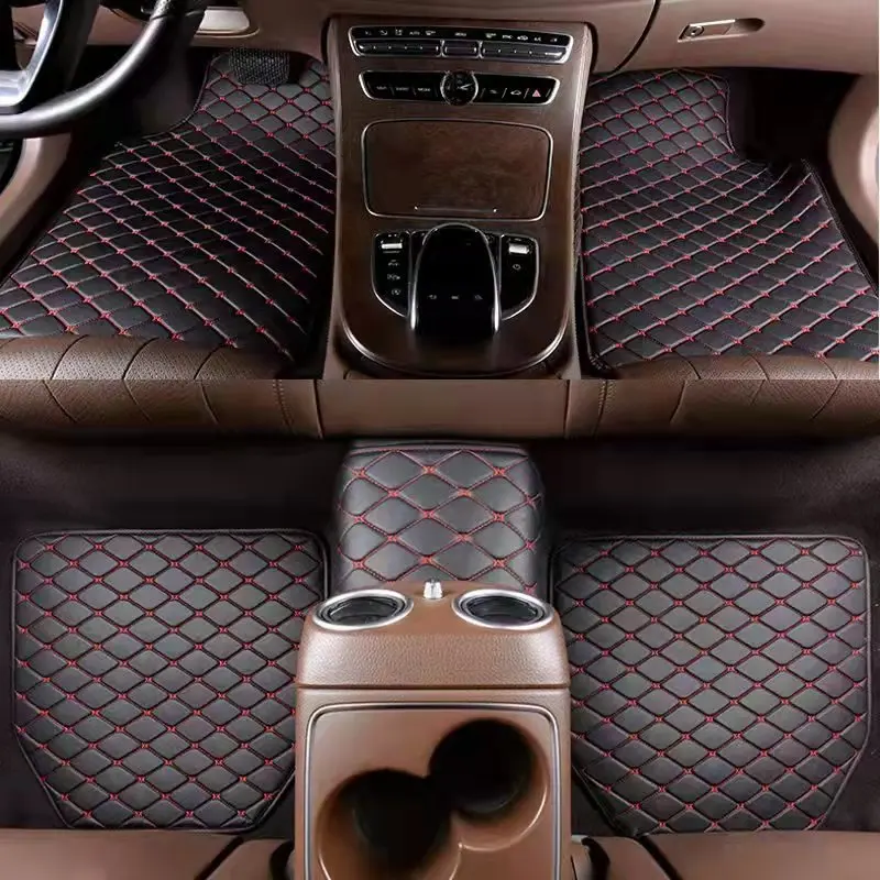 Universal Size PVC Leather Floor Mats Cheap Car Mat