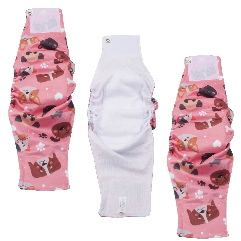 COLLABOR English Dachshund Dog Diaper Reusable Dog Sanitary Pants Pet Physiological Pants Dog Washable Diaper