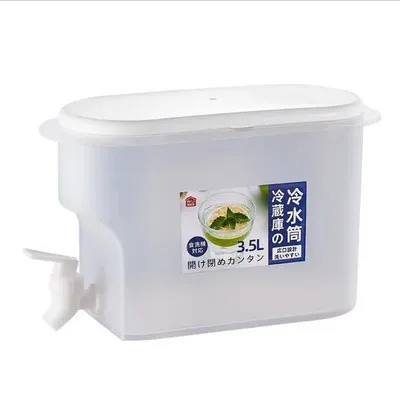 Household Refrigerator Cold Kettle With Faucet Large Capacity Lemon Fruit Teapot Ice Bucket