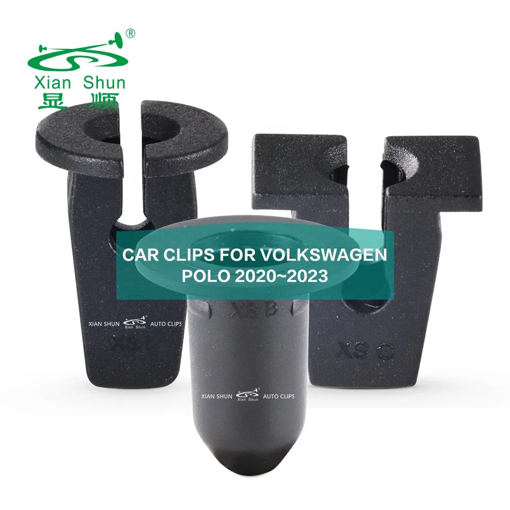 Car Fasteners & Clips Fit For VOLKSWAGEN  VAG POLO 2020 2021 2022 2023 Bumper Hood Door panel Heat Shield Auto Fastener Clips