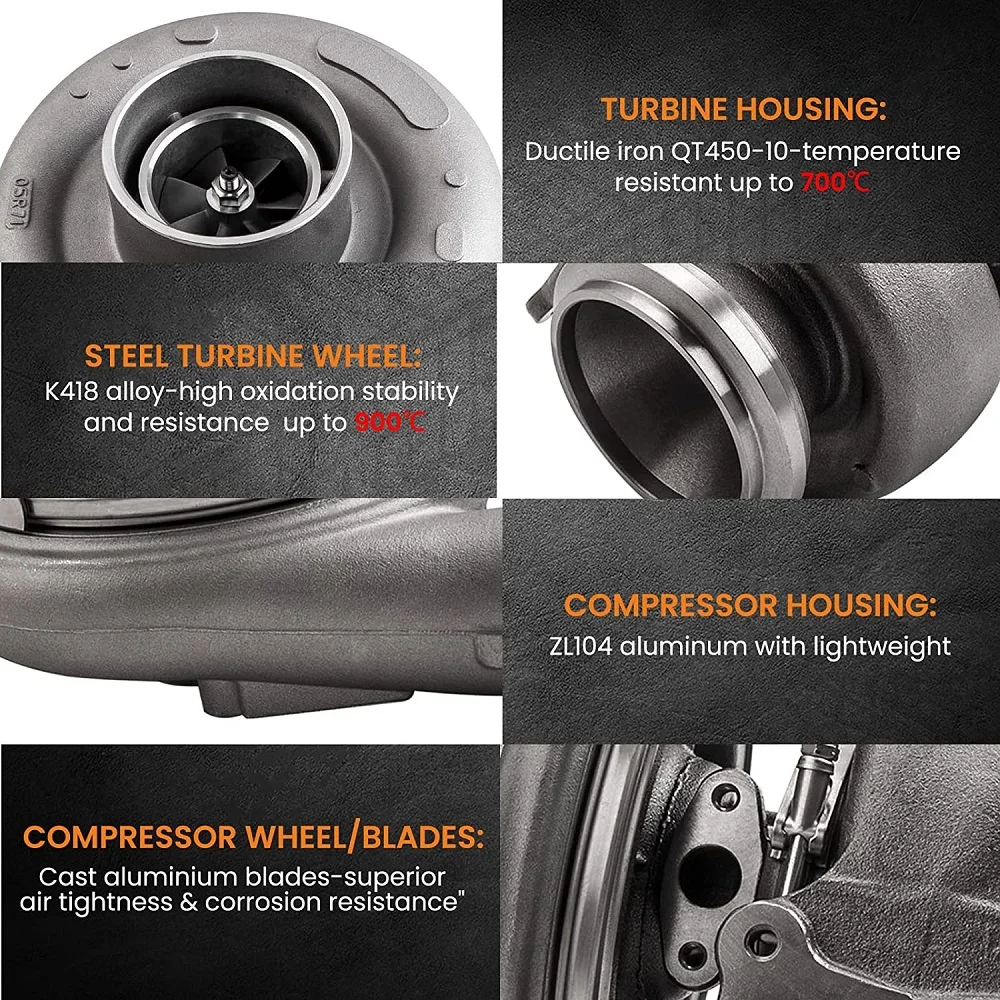 Turbo for Truck Bus with ISM ISME M11 Engine 2007-2012 Turbocharger for Truck Delta Alpha Plus with M11 Engine 1999-2009