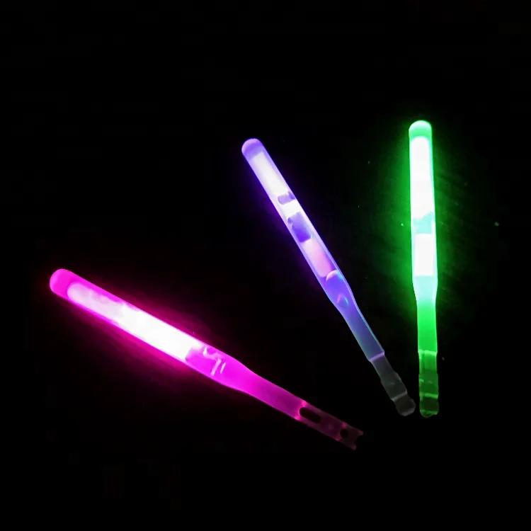 Neon fluorescence lollipop glow stick intubation glow light stick