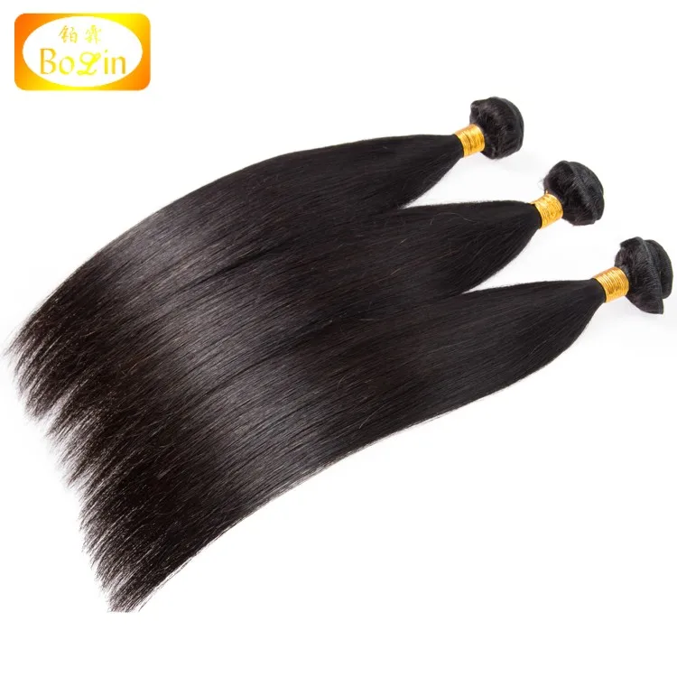 
Wholesale 100% Unprocessed Cuticle Aligned Brazilian Straight Hair Virgin Human Hair 