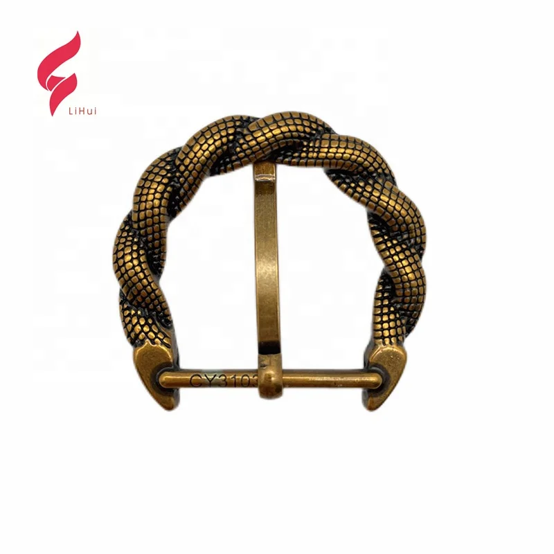 Lihui hardware Wholesale Manufacturers Custom snake shape Logo Women Man 3d Bulk Belt Buckle For Man