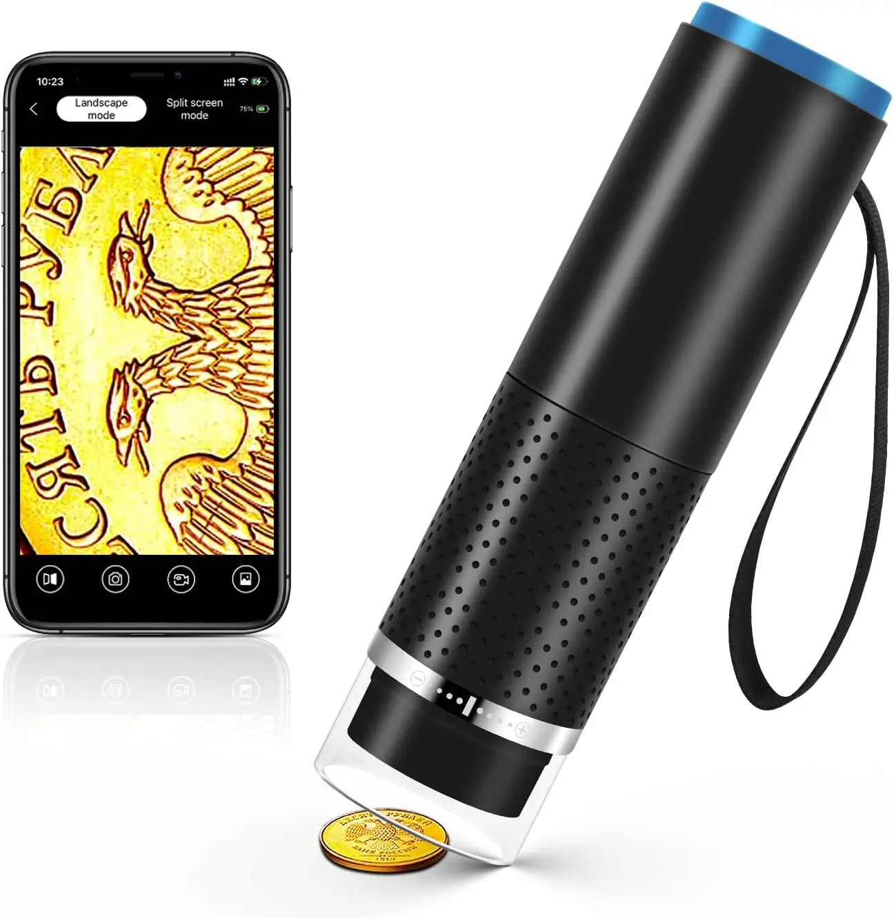 New mini handheld 2MP 1920x1080 WiFi microscpio Wireless Digital USB Microscope 1000X Portable WiFi Magnification without Stand