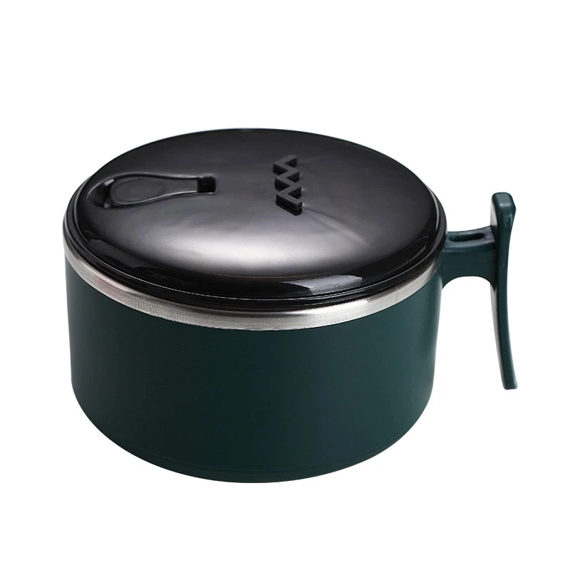 Custom Printed Colorful Stainless Steel Japanese Instant Noodle Bowl