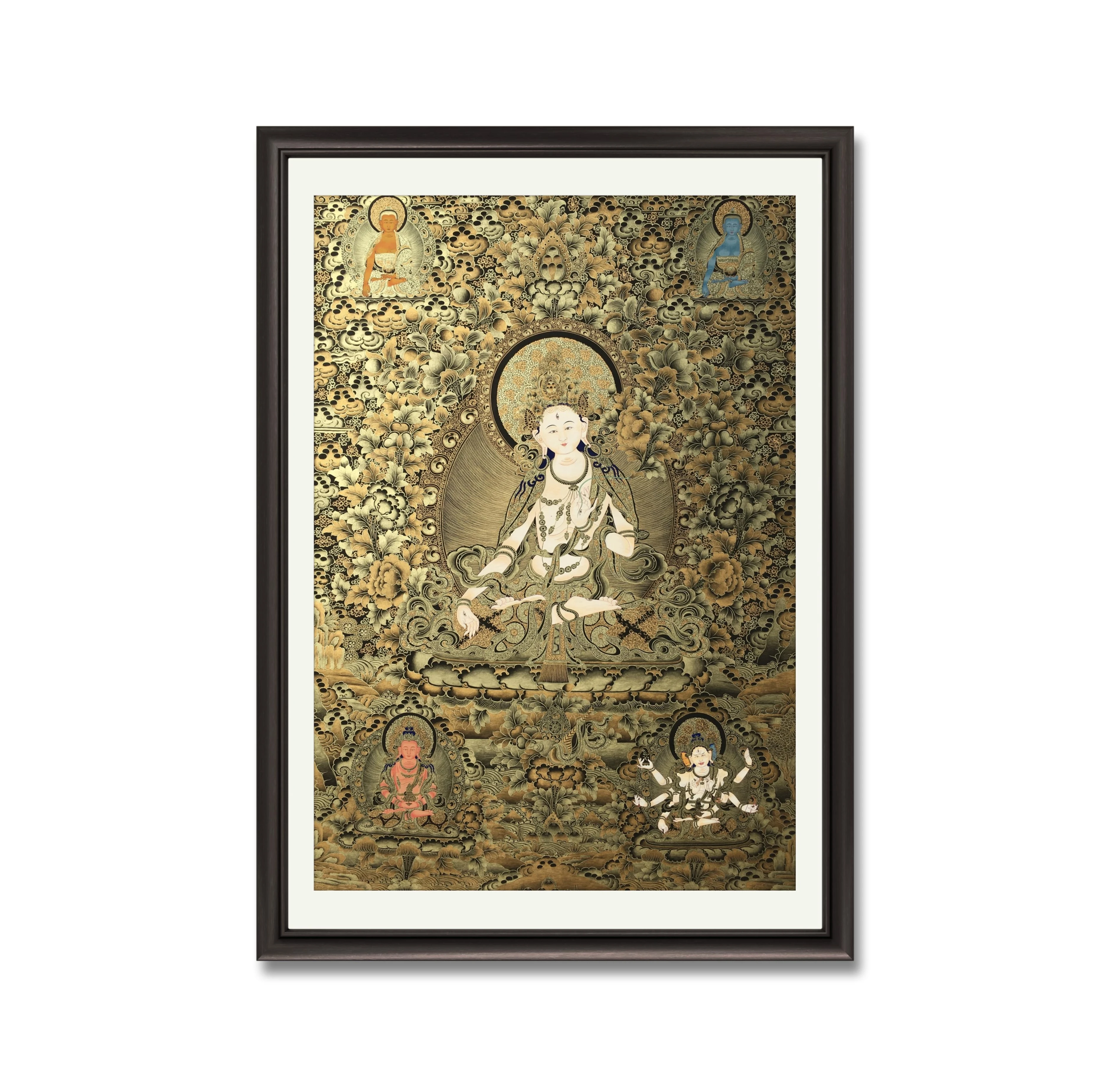Картина будды минеральный пигмент картина thangka любезно тара рисованная из чистого