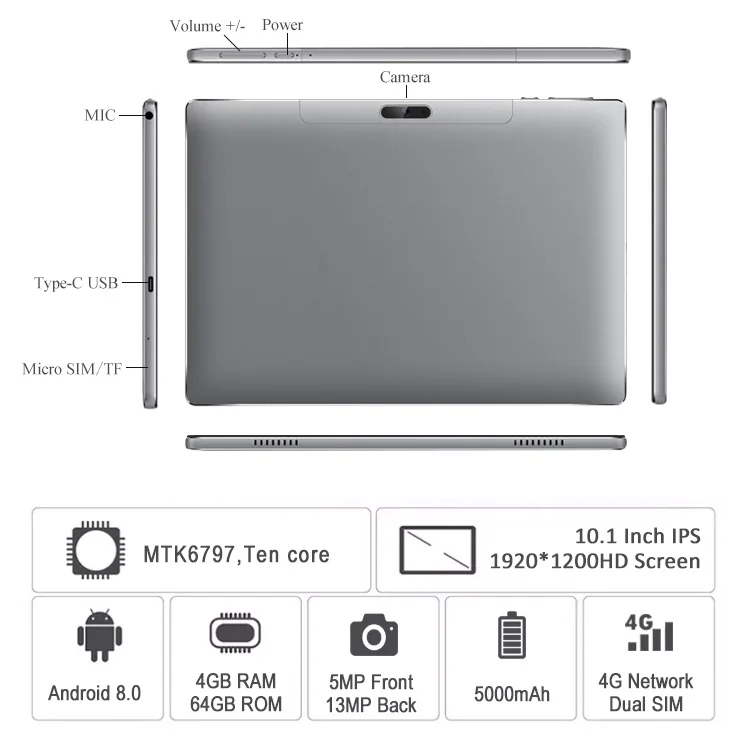 10 inch android tablet mt6771smart home tablet cheap 4GB 64GB android tablet 4g 10 inch with sim card pc