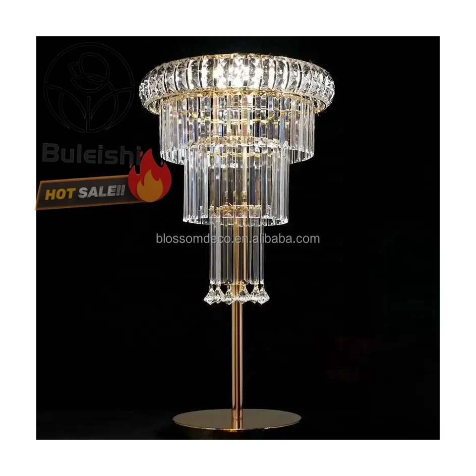 Crystal Vase Flower Decoration Crystal Stand Events Table Decoration Crystal Centerpieces for Wedding Party Decor