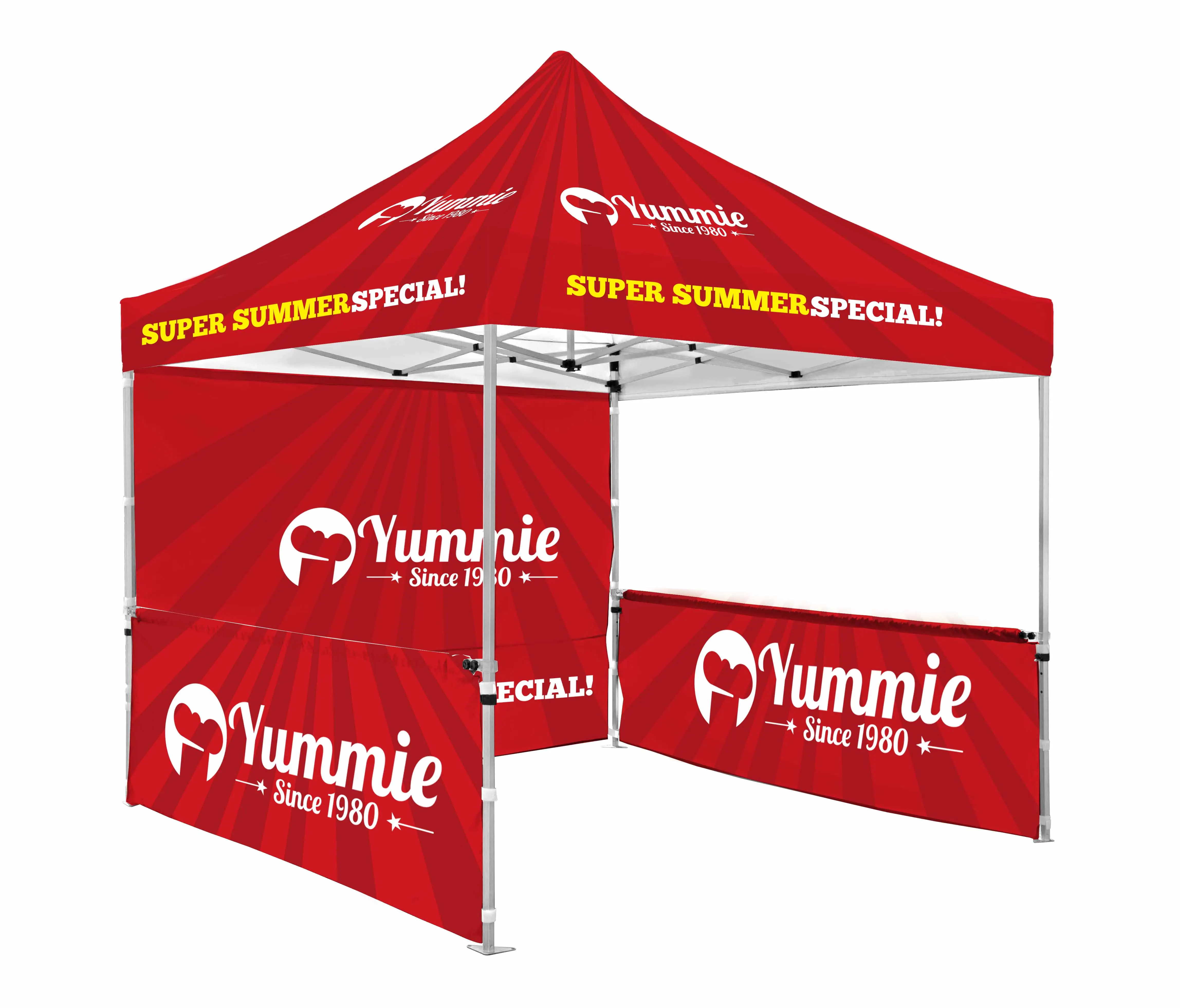 Heavy duty waterproof canopy 10x10 10x20 20x20 tent folding pop up tents outdoor custom printed trade show tents