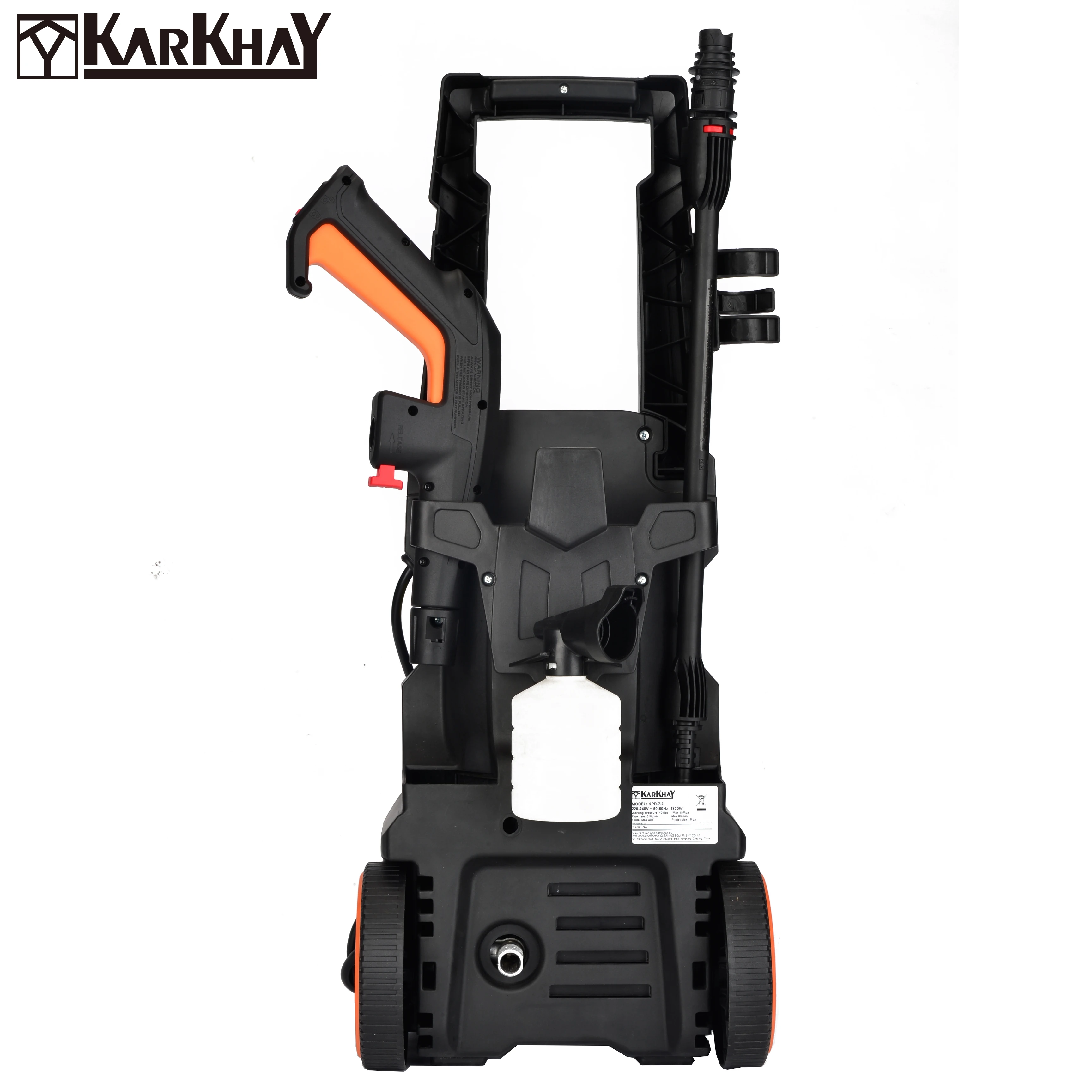 
Italy 2100W portable jet wash electric high pressure water jet cleaner 