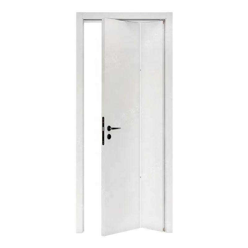 Toilet Suofeiya Cheap Interior Pantry Foldable Design Bi-fold Wooden Door Folding Doors Bathroom Plastic Graphic Design Modern