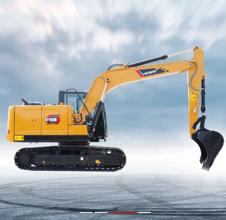 Лидер продаж китайский новый экскаватор SY155H 15 тонн сертифицированный гусеничный SY155 двигатель EPA isuzu