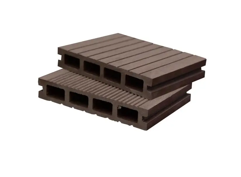 HDPE Anti-UV  WPC  plastic composite Decking outdoor engineered laminate flooring