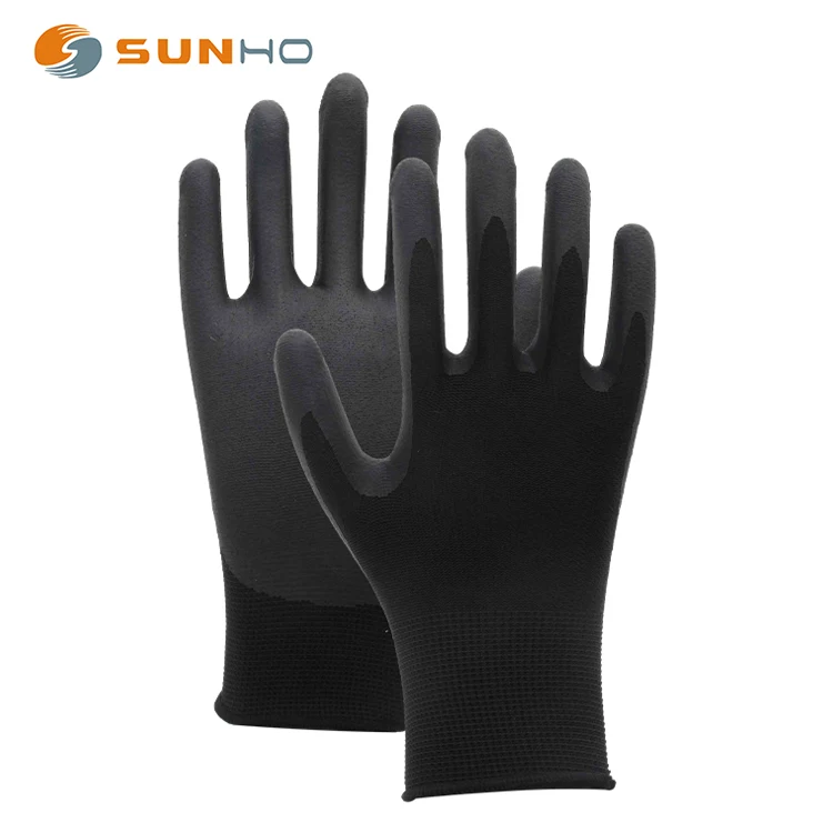 Sunnyhope изготовленным на заказ логосом вязаный 13 датчиков с подкладкой из полиэстера полностью ориентированной нитью покрытая Полиуретаном защитные
