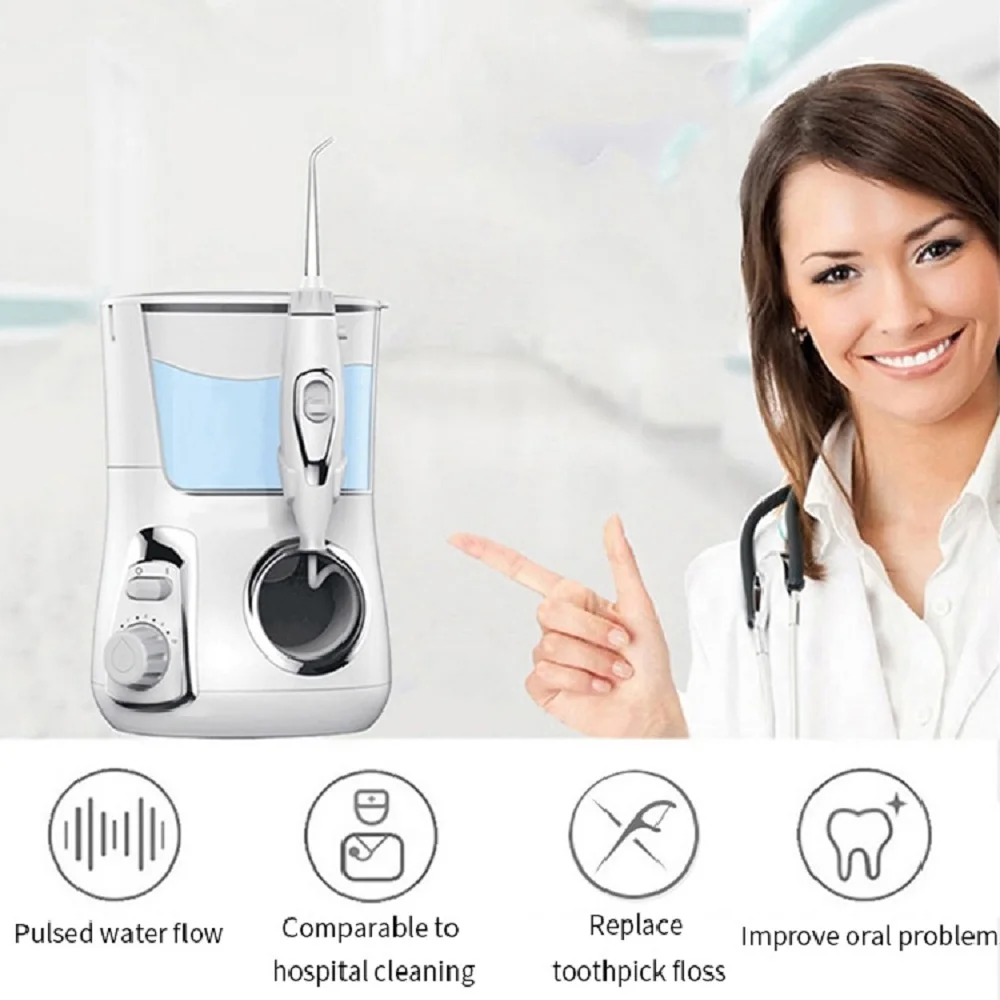 
2019 new arrival teeth cleaning machine dental irrigator home use water flosser oral irrigator 