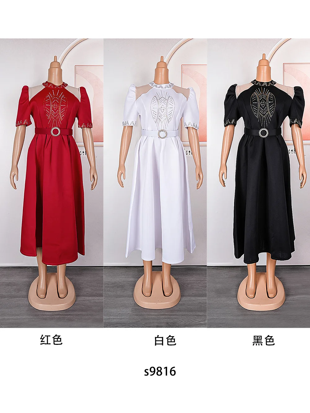 African Wedding Party Dresses for Women 2024 Elegant Luxury Evening Ankara Long Dress Plus Size Outfit Africa Clothing