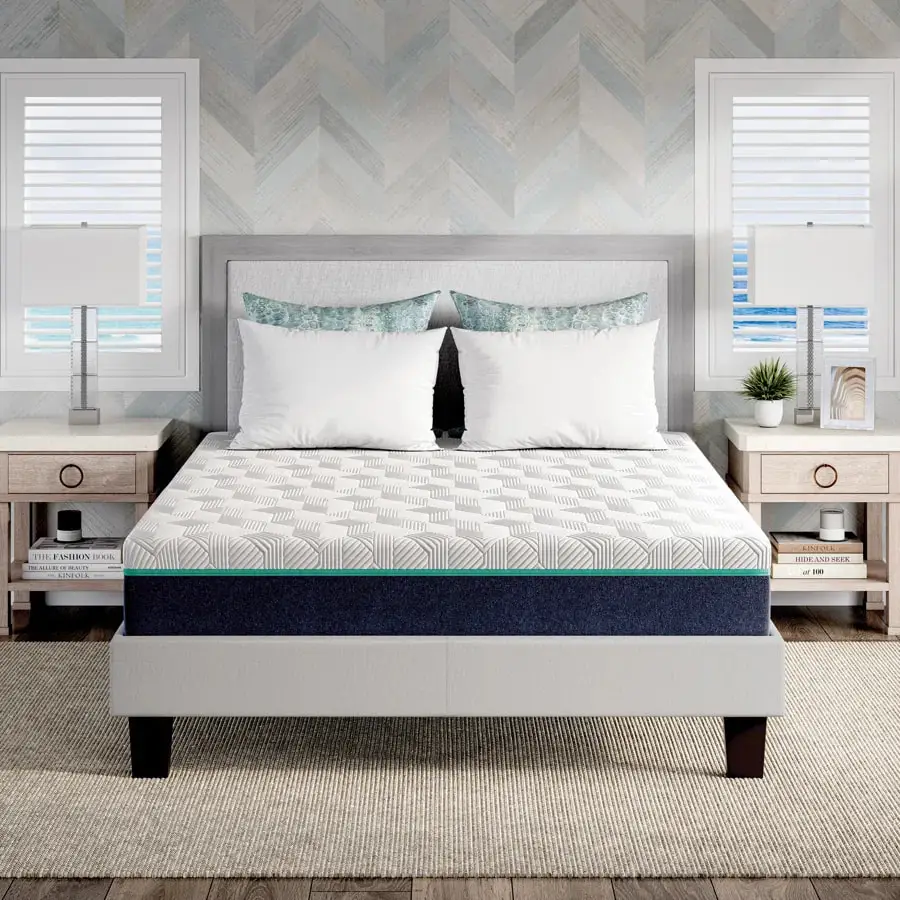 2018 New Fashion Foldable Knitted Fabric Queen Size Bed king Sleep Mattress Memory Foam Latex Mattresses