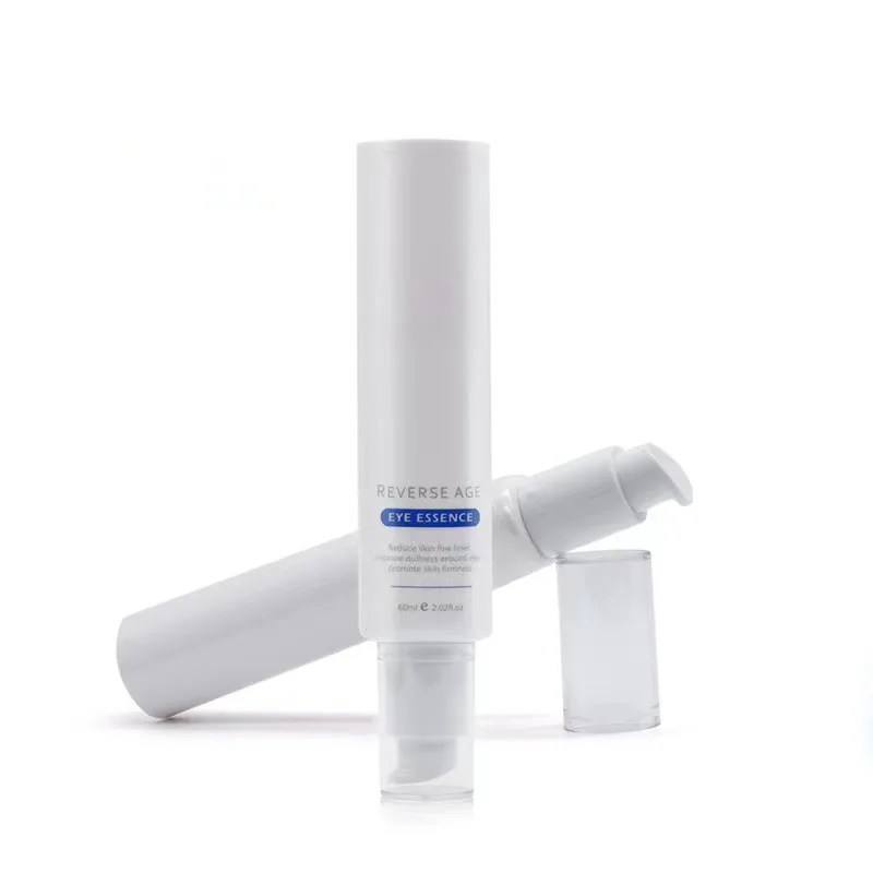 airless pump pe soft tube 50ml acid cleansing tube airless pump packaging cosmetic cream airless tube