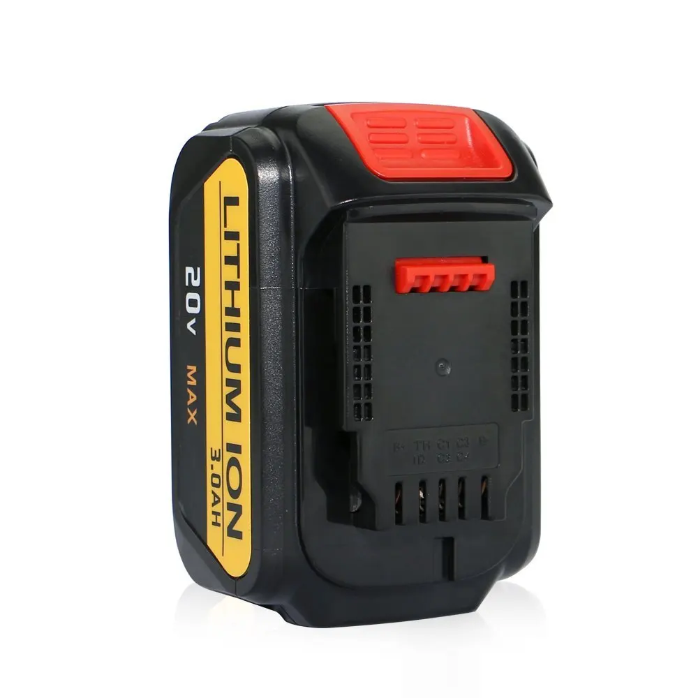 20v 5.0ah Rechargeable Power Tool Battery For Replacement for Dewalt Battery Pack
