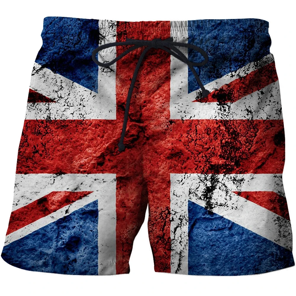 American Flag Muay Thai Shorts Combat Fight MMA Boxer Boxing Trunks