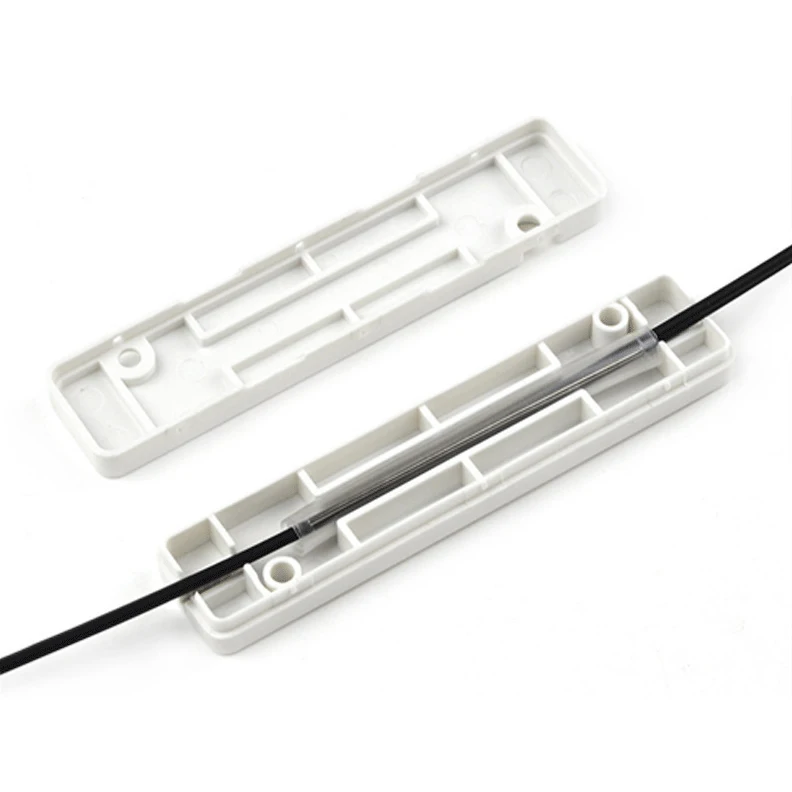 ABS material drop cable splicing sleeve protector rectangle fiber optic drop cable protective box
