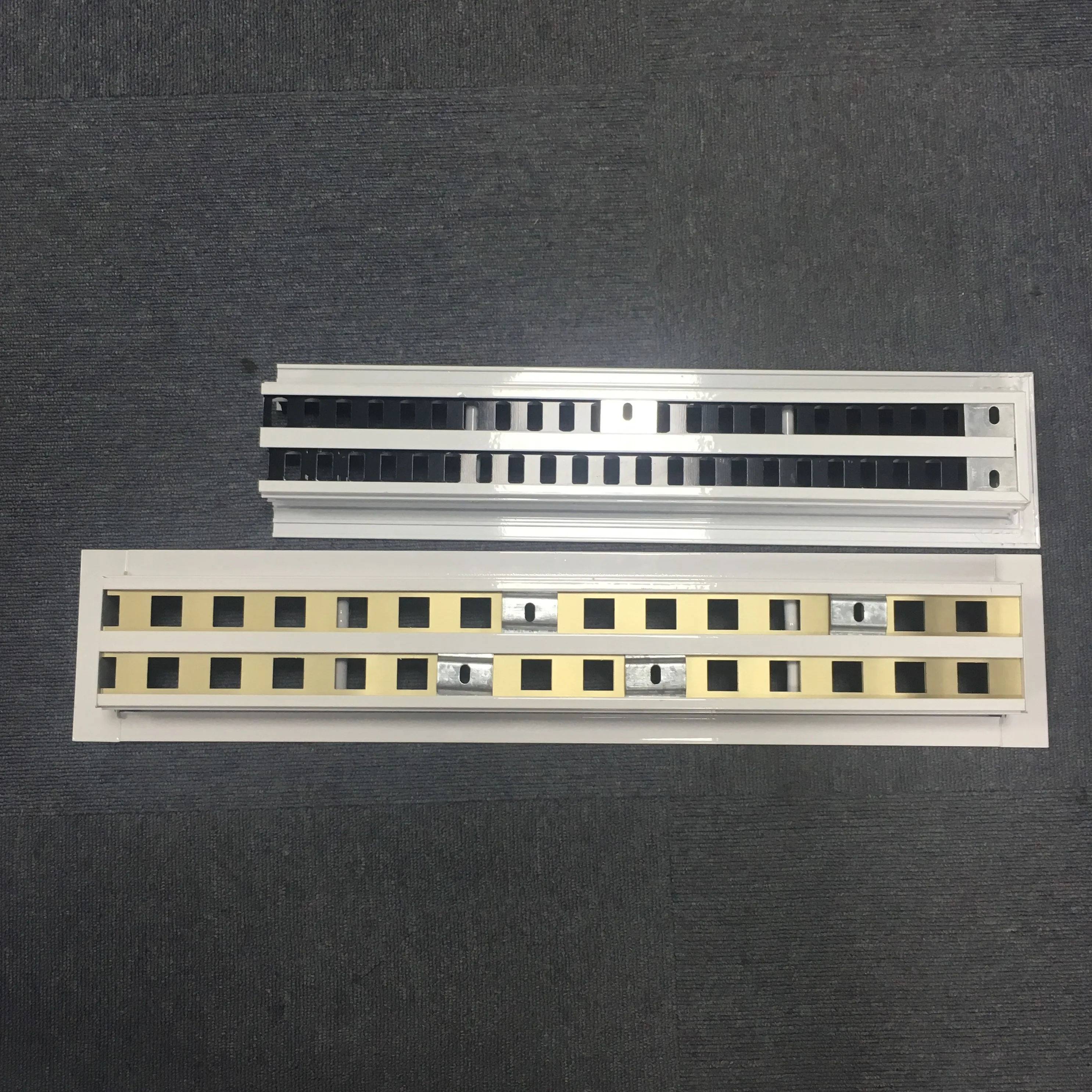 Aluminium linear bar grille air conditioning ceiling vent slot diffuser