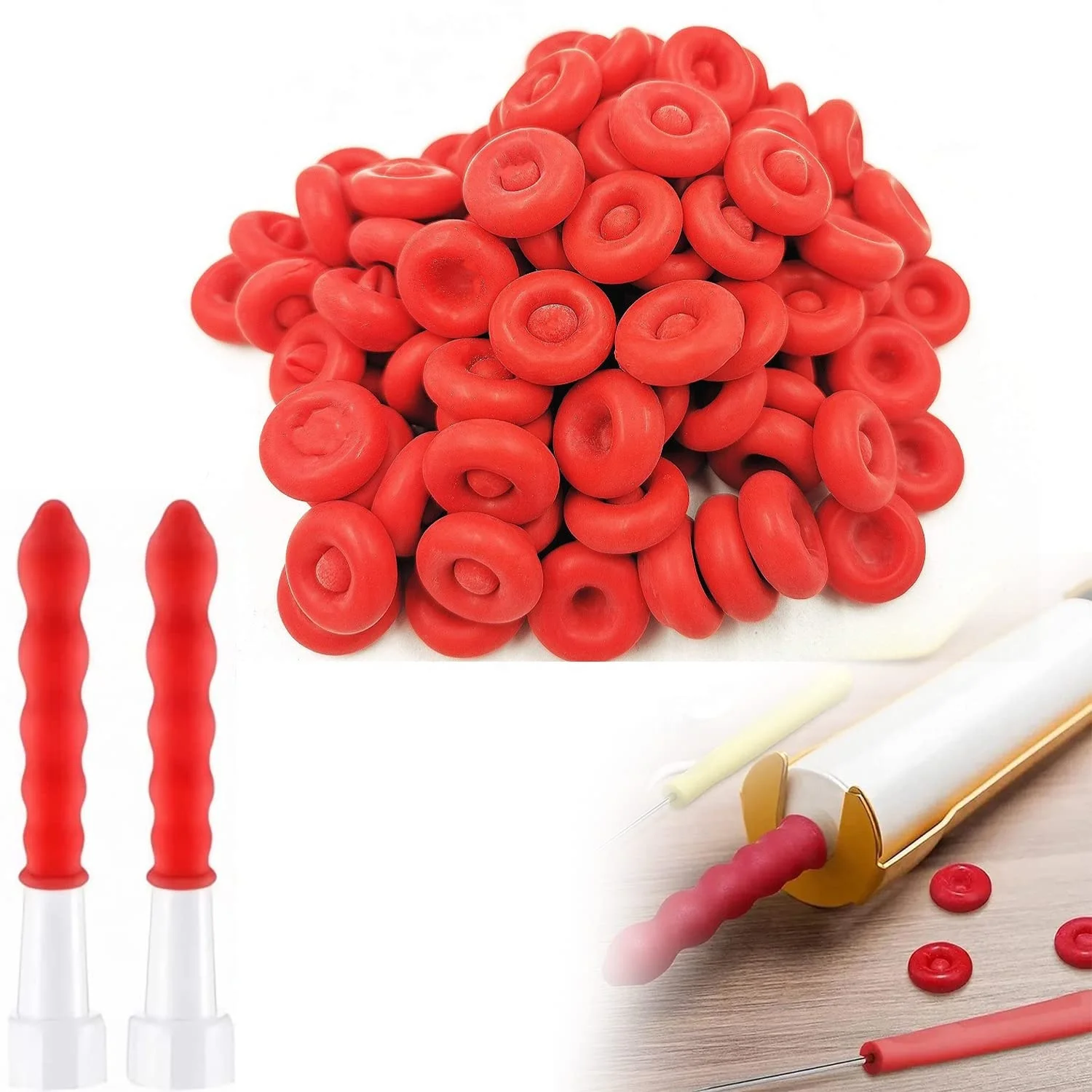 Silicone Caulk Cap for Seal Caulking Tubes Caulk Saver Sealer Caps for Sealing and Preserving Nozzle Protective Cover