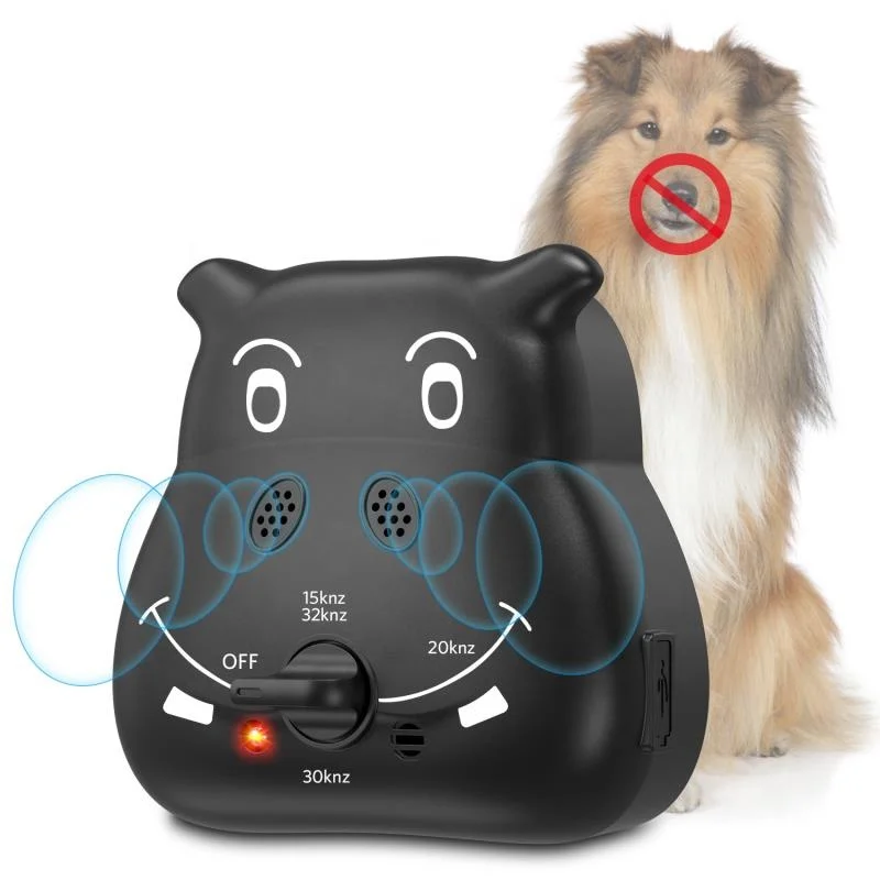 
Bark Control Device Anti Barking Device with 3 Adjustable Ultrasonic Volume Levels, Automatic Ultrasonic Dog Bark Deterrent 