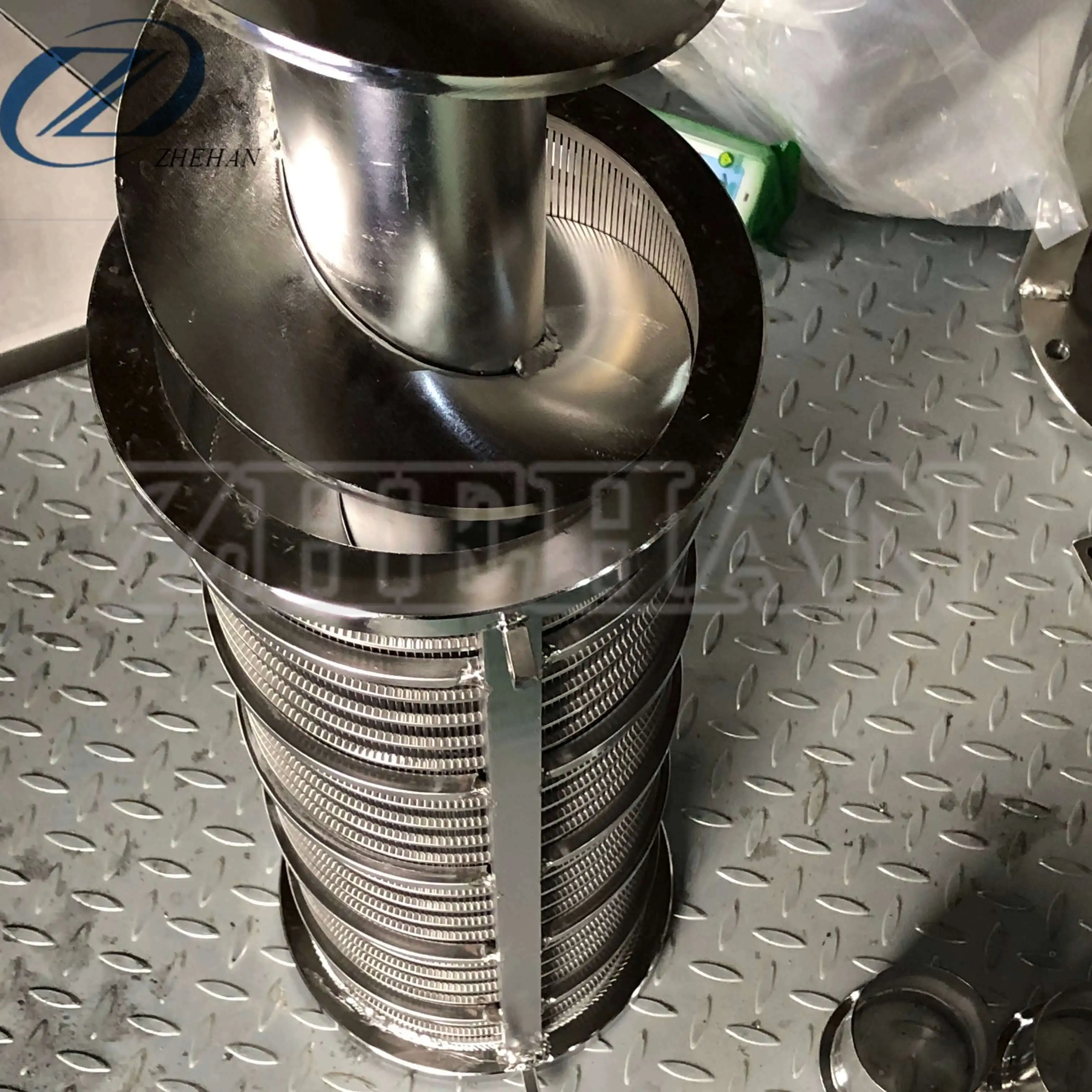 hemp processing equipment, solid-liquid separation system