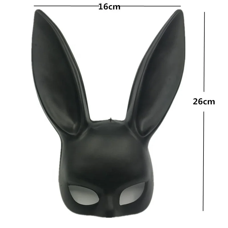 
Sexy Bunny Mask Rabbit Ears Mask for birthday party easter halloween costume 