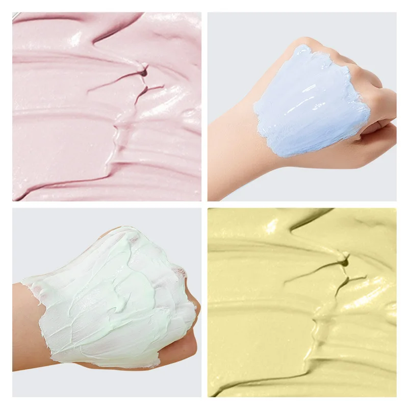 Custom Logo Private Label Clay Mask Mud Face Mask Whitening Bentonite Skin Care Extract Facial Clay Mask