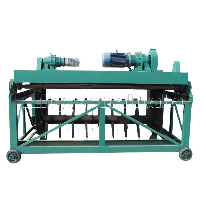 High Efficiency Simple groove Compost Turner for Chicken Manure