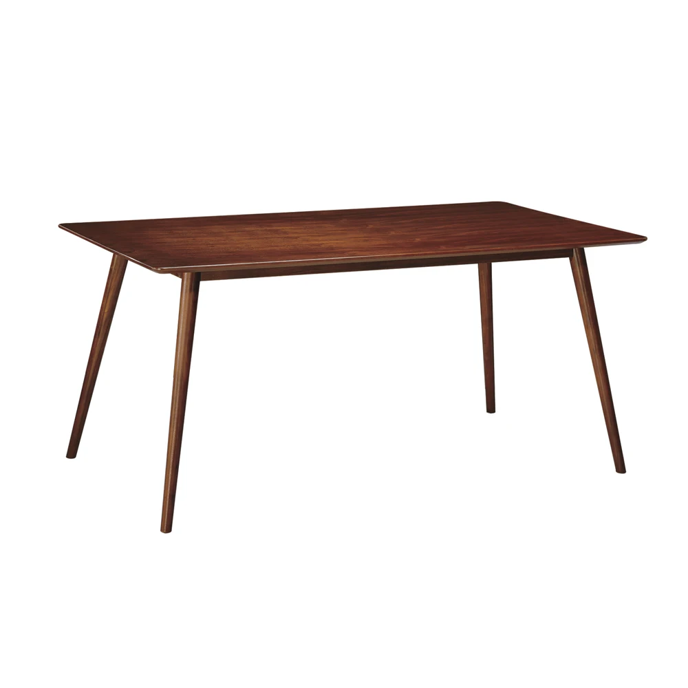 Hot Sale Dining Table Legs Dining Room Furniture Mdf with Oak Veneer Metal