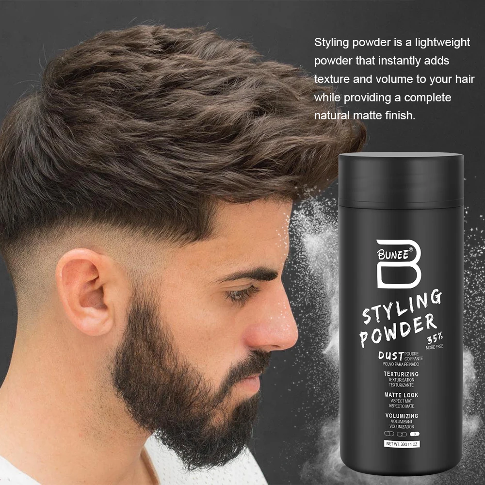 Мужская пудра для укладки волос 30 г