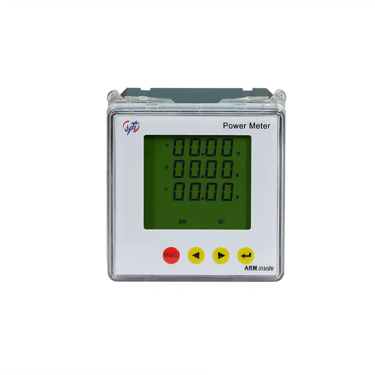 Professional factory LCD display digital panel AC three-phase meter three-phase board combination meter