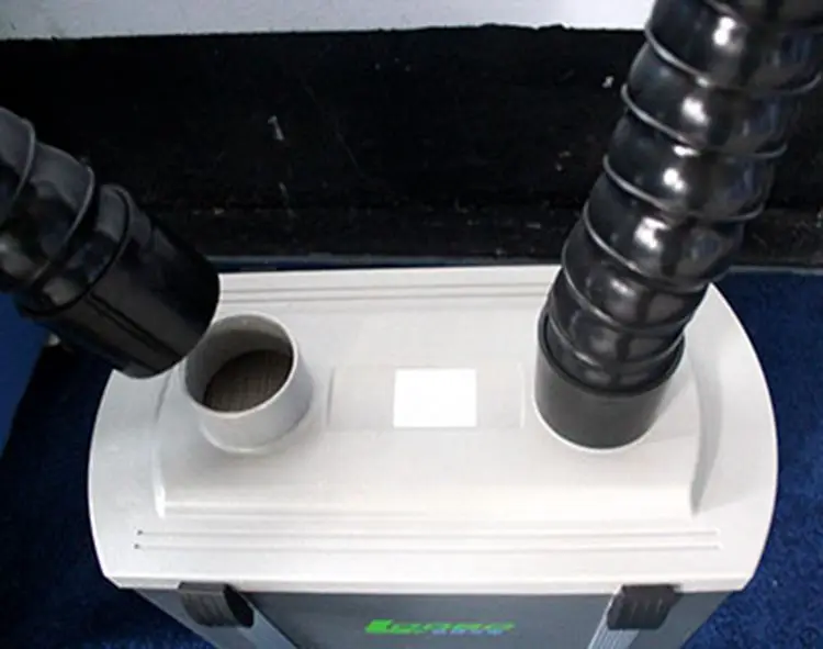 Mini laboratory fume extractor,fume extractor for eyelash extension,dtf printer fume extractor with pipe hose