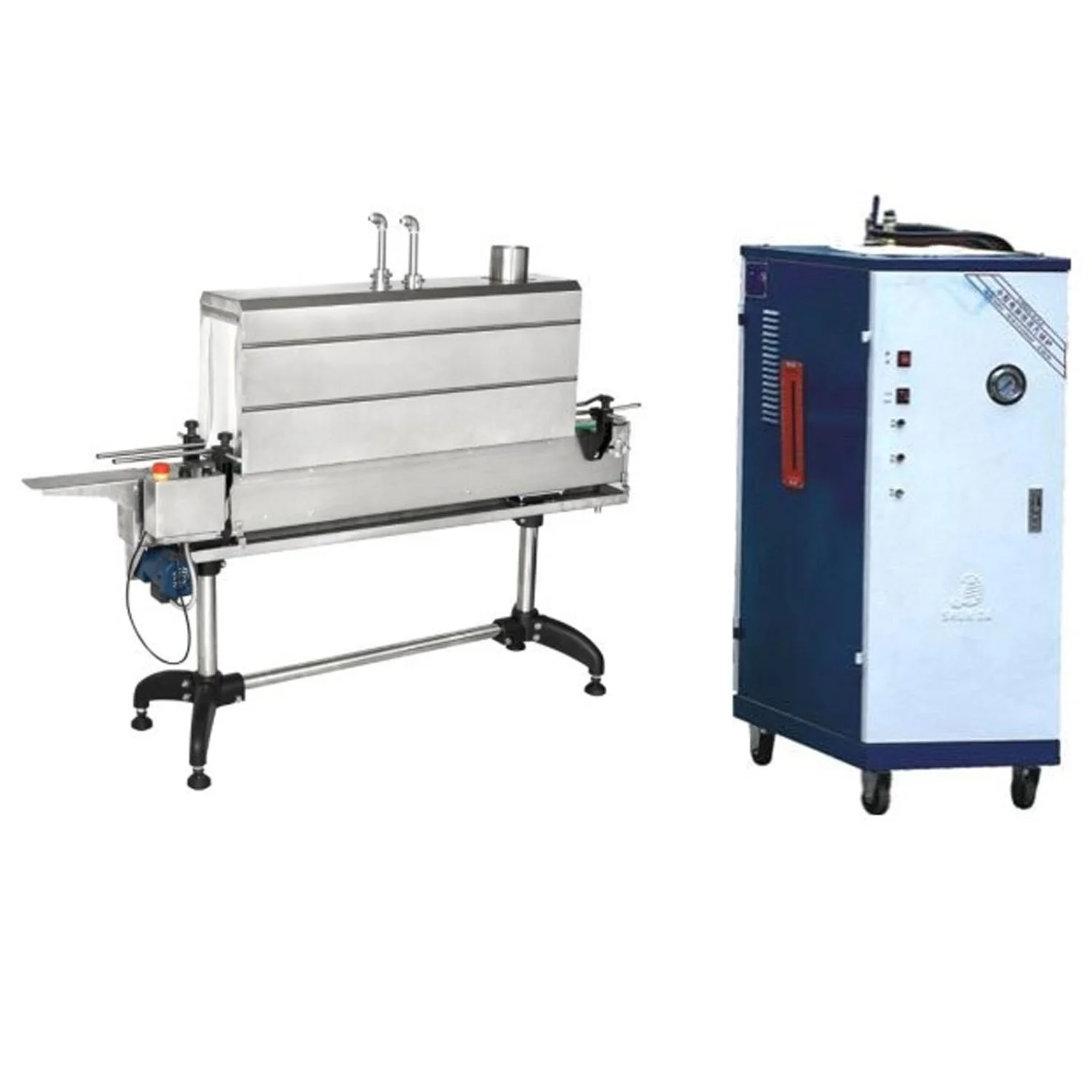 DZBS1135 Steam Shrink Tunnel Machine For Bottle Label